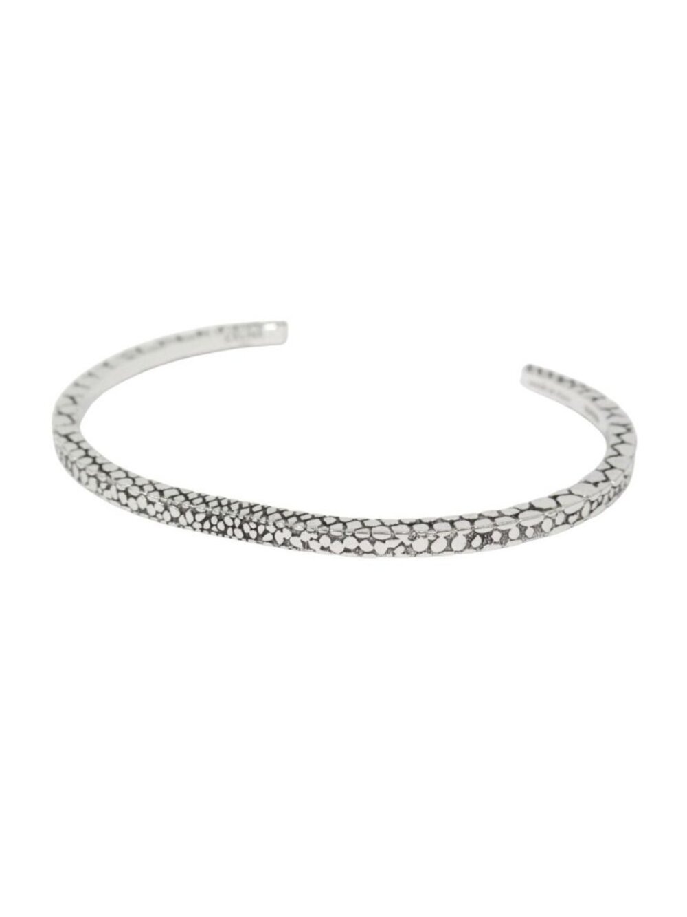 Celine Animal Square Bracelet Bangle Brass C 2 Vintage Silver